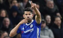 Diego Costa esulta